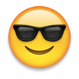 Emoji with sunglasses 41-smiling-face-with-sunglasses