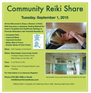 Reiki Share Sept. 1 2015