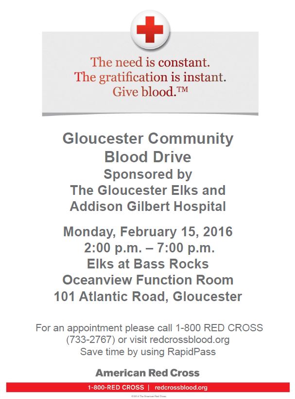 Red Cross Blood Drive