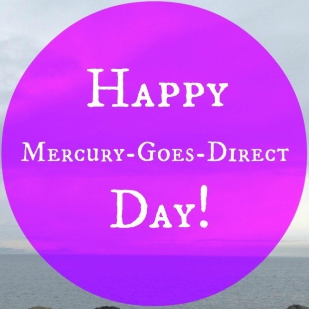 Mercury Goes Direct!