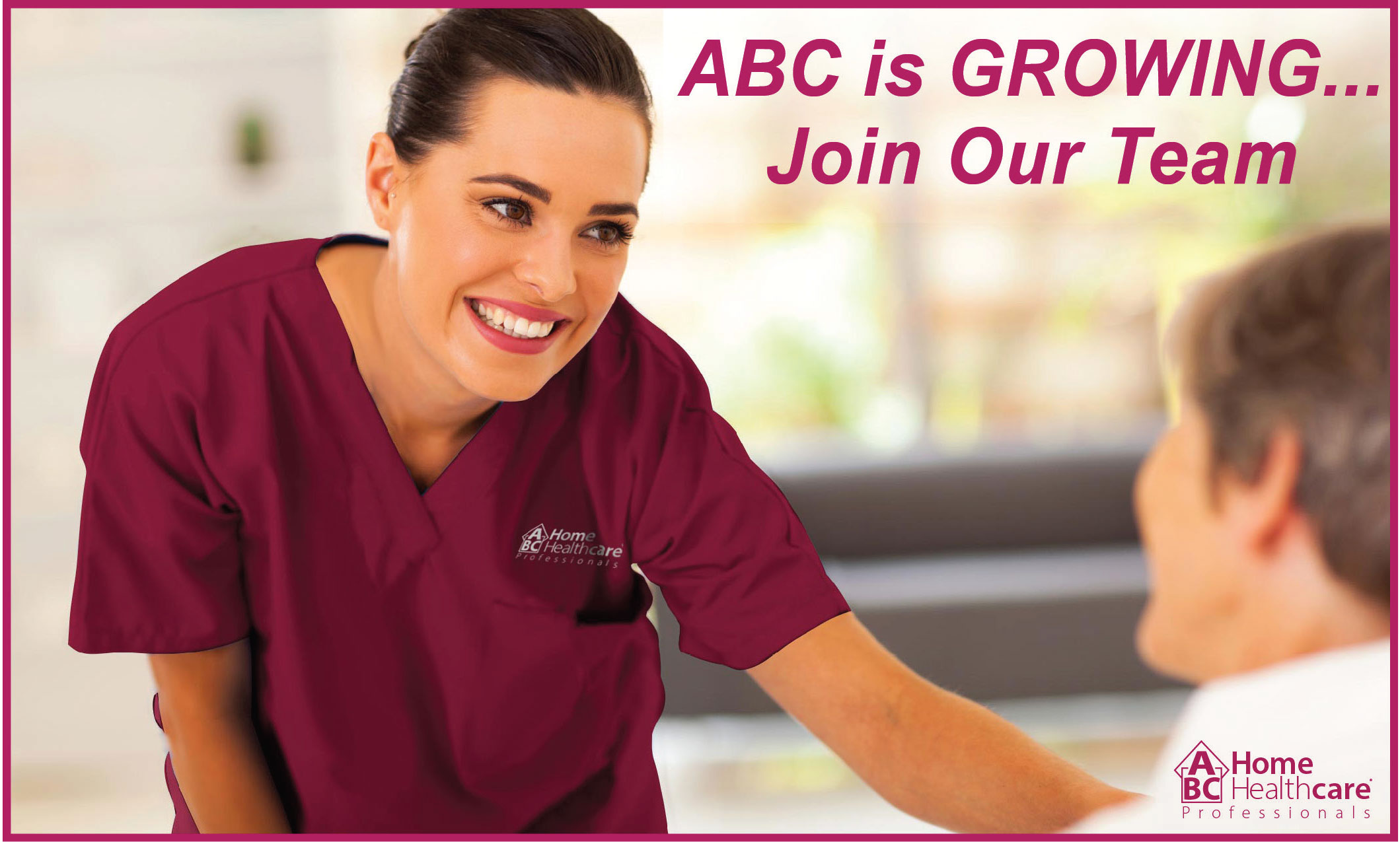 ABC is GROWING...Join Our Team of Caregivers