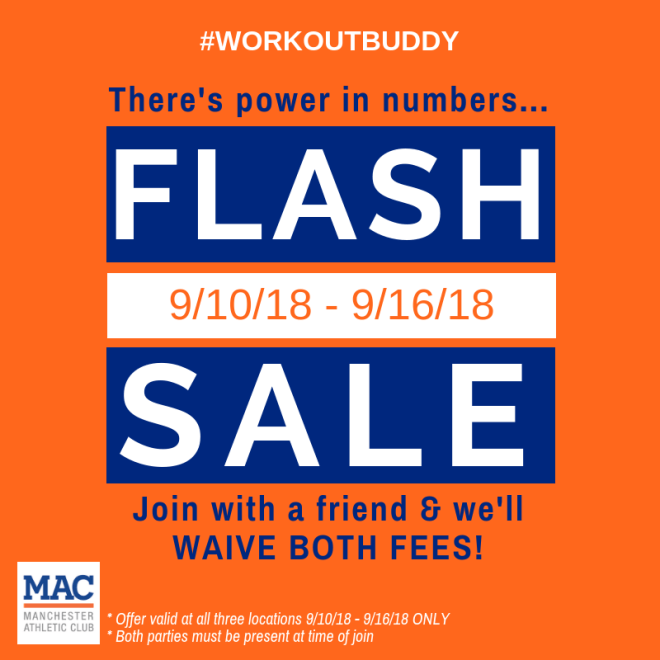 SEPTEMBER 2018 Membership Special_FLASH SALE 9.10 to 9.16