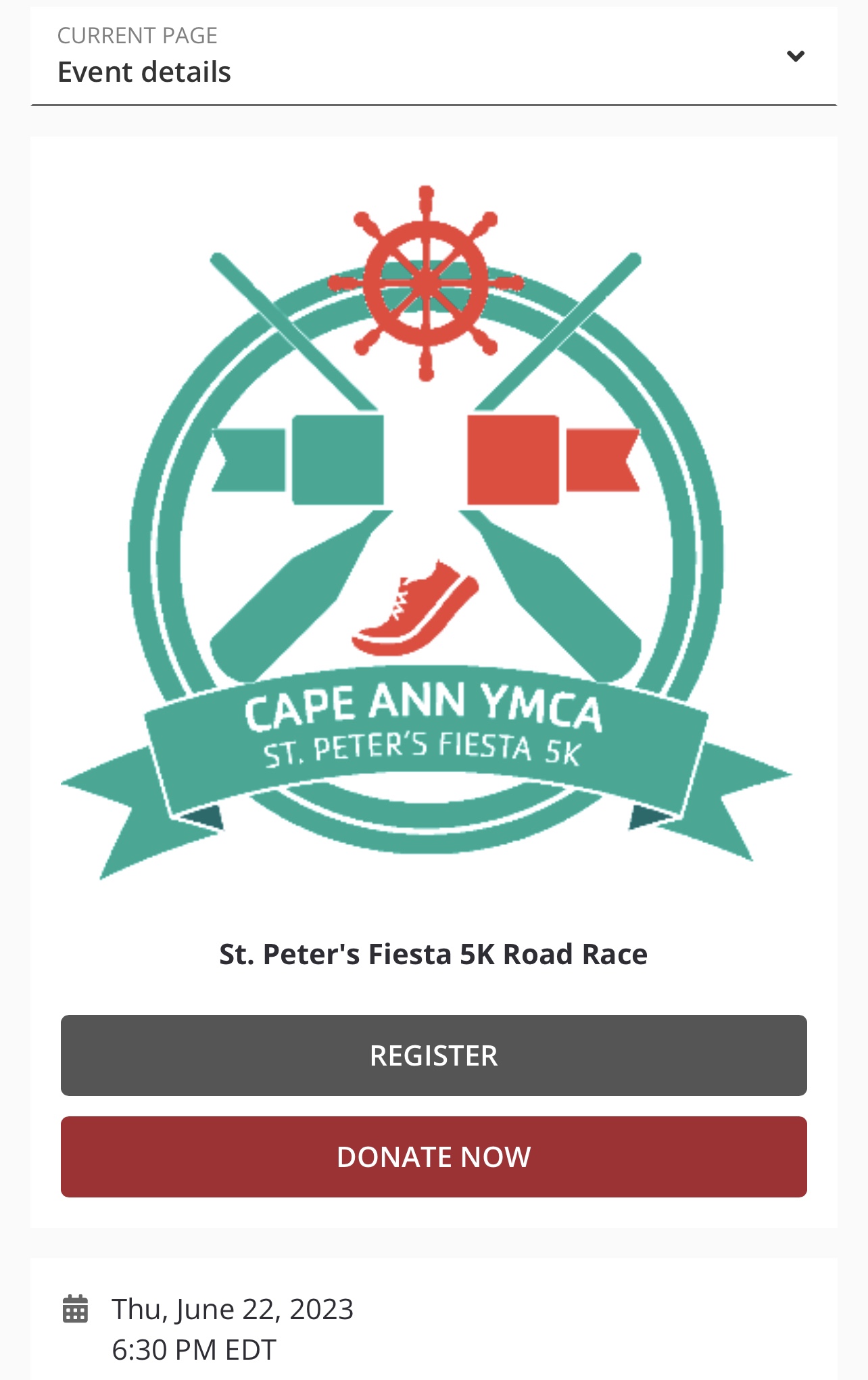 Who is running the Cape Ann YMCA St. Peter's Fiesta 5K? Register Here ...